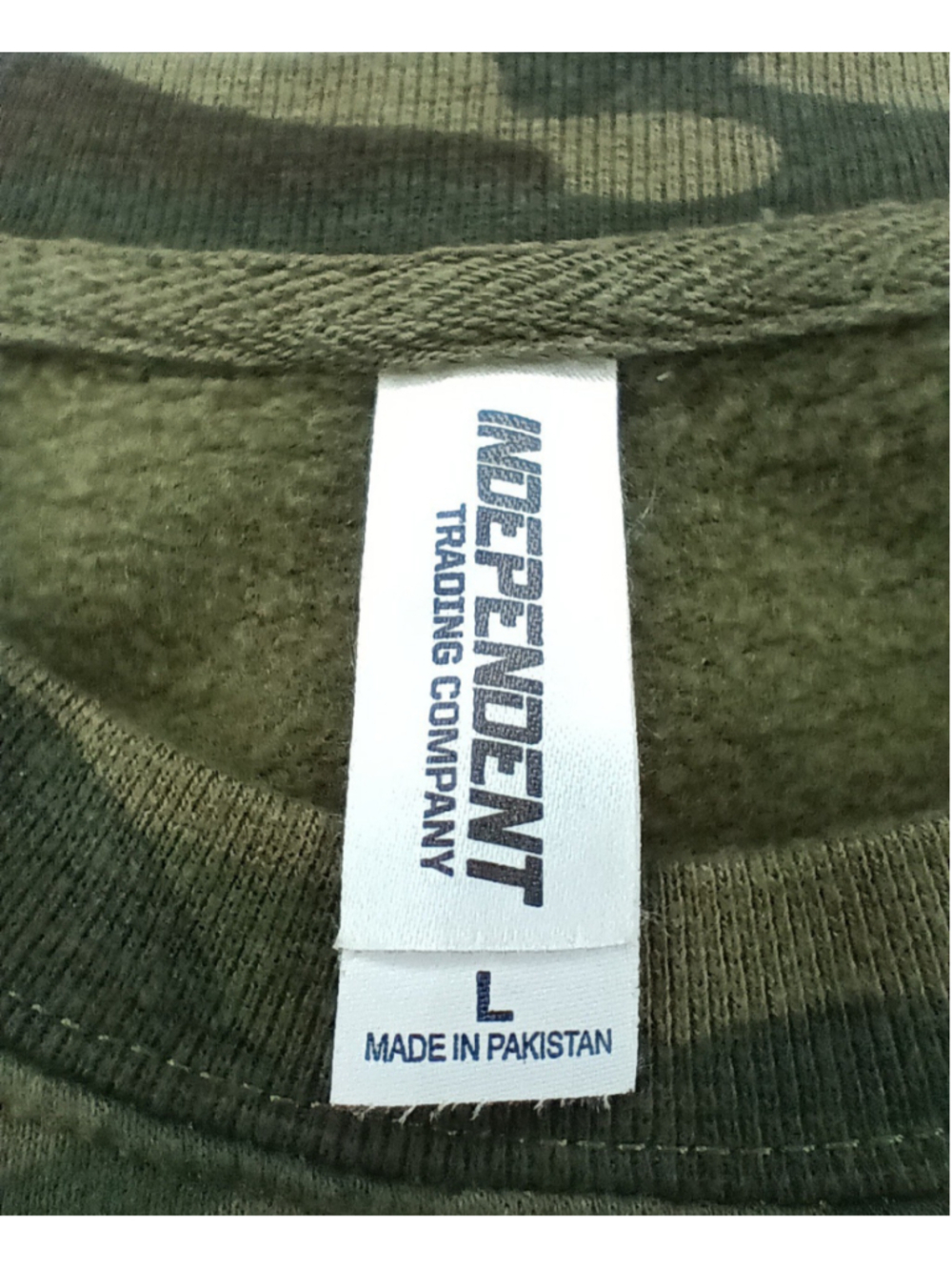 Apex Persuit Archery Adult Large Camo Sweatshirt Tiger Crewneck Bow Hunting - Picture 6 of 9